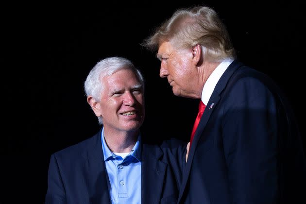 Donald Trump rescinded his endorsement of Mo Brooks in March. (Photo: Chip Somodevilla/Getty Images)