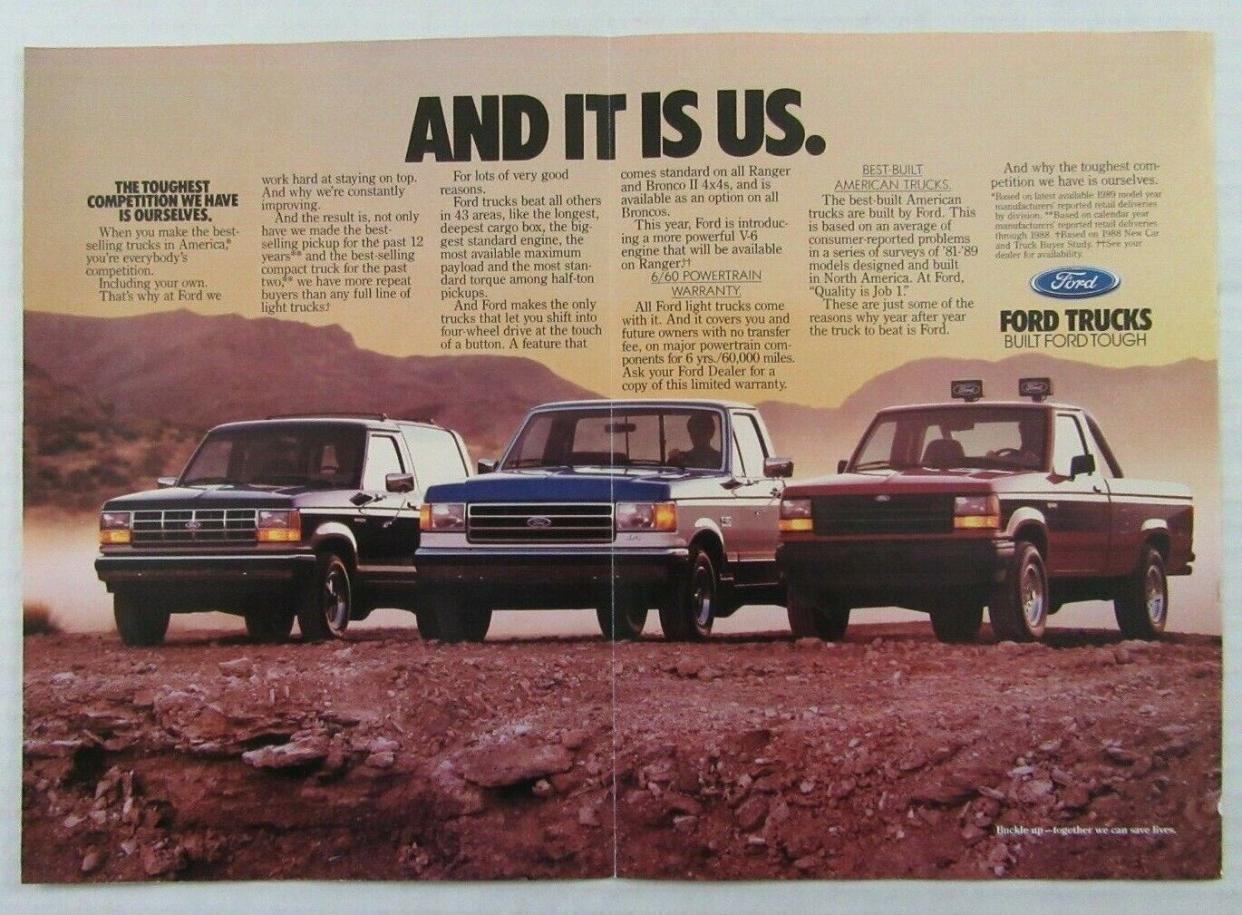 1989 ford pickup trucks