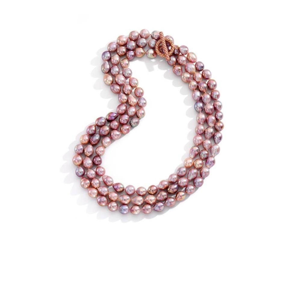 Pink Pearl Necklace