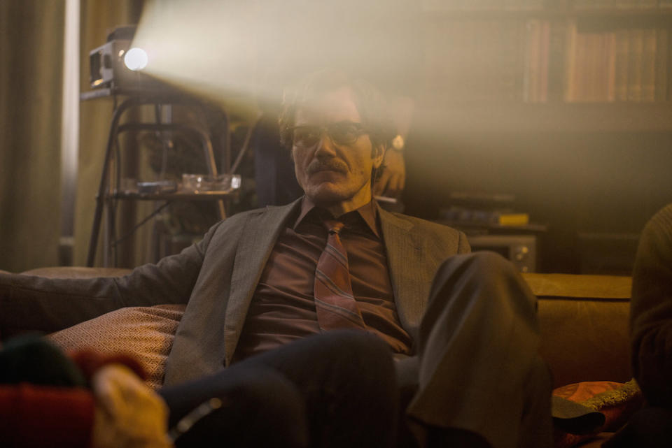 Marty Kurtz (Michael Shannon) stays out of the spotlight (Picture: BBC)