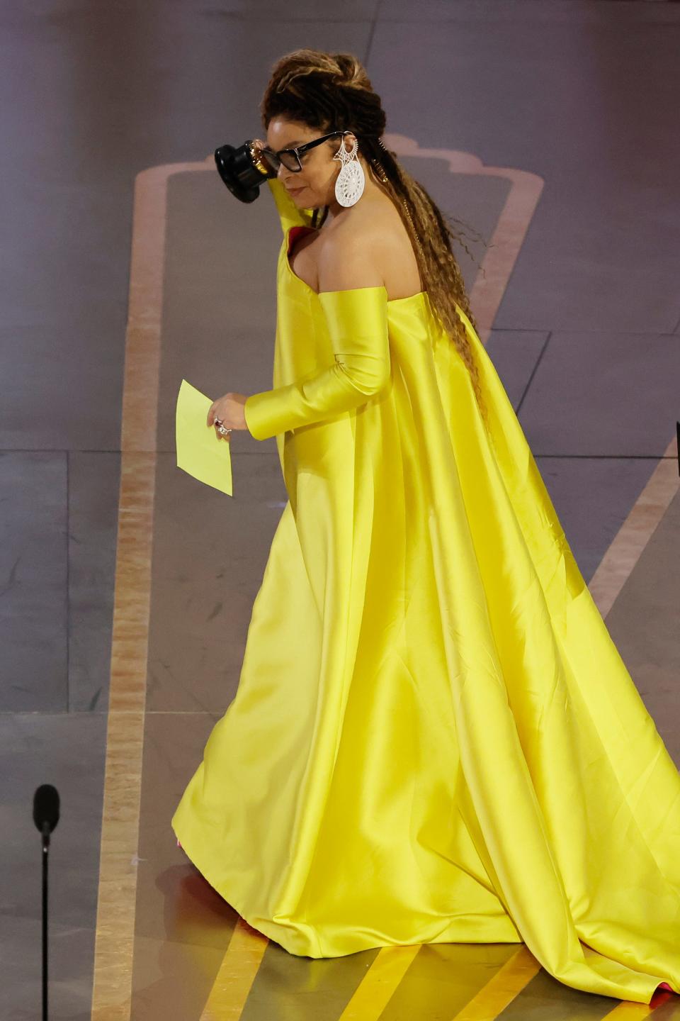 Ruth E. Carter accepts the Oscar for best costume design at the 2023 Academy Awards.