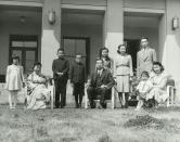 <p>Akihito was the eldest of his parents, Emperor Hirohito and Empress Nagako's, seven children. </p>