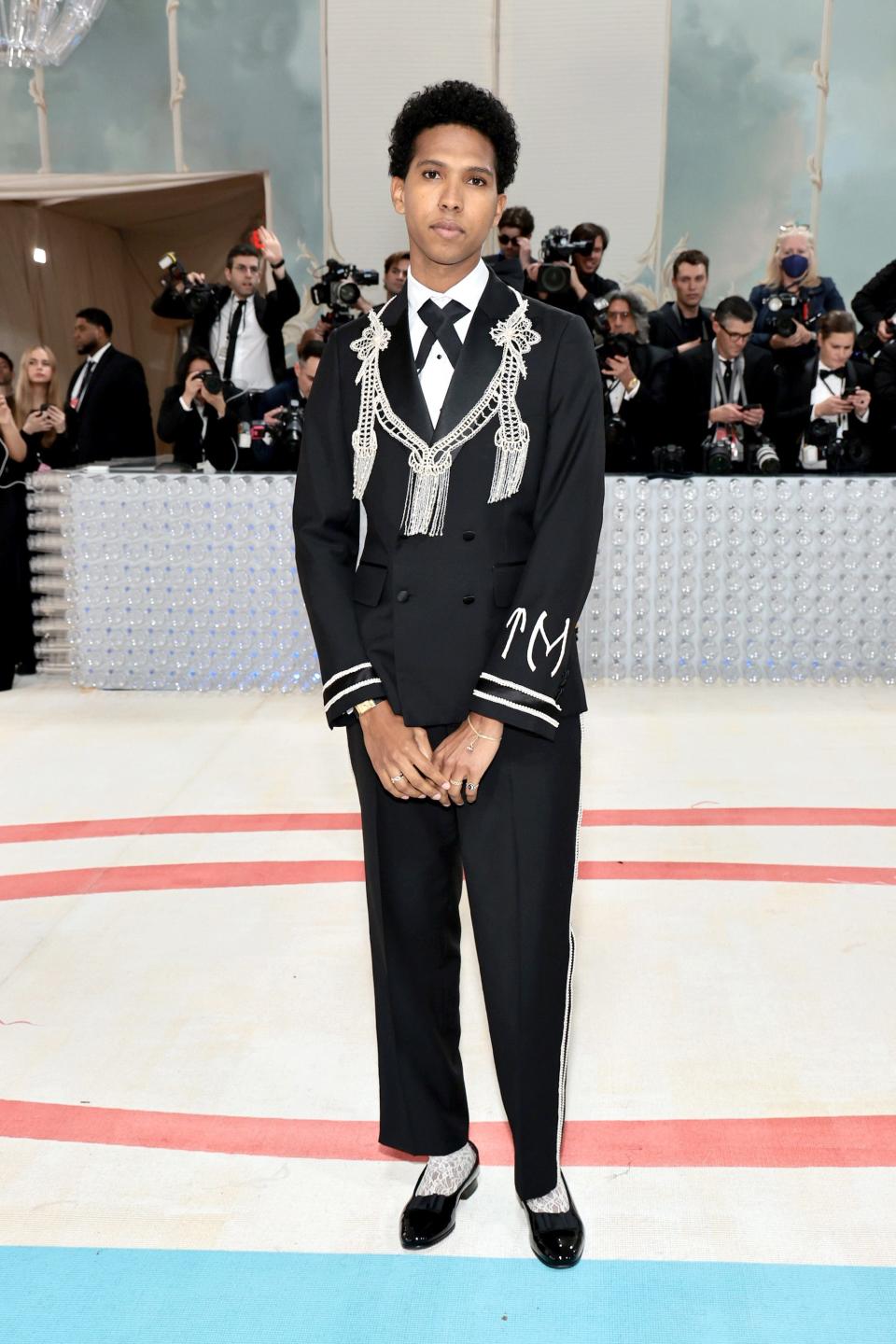 Tyler Mitchell attends the 2023 Met Gala.