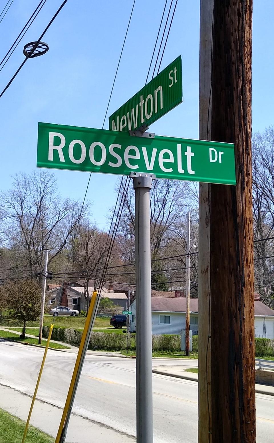 Roosevelt Drive in Goodyear Heights is named for President Theodore Roosevelt.