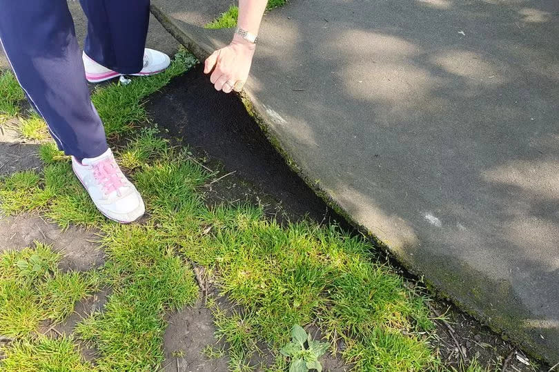 Loose flooring at Ravenscourt Park