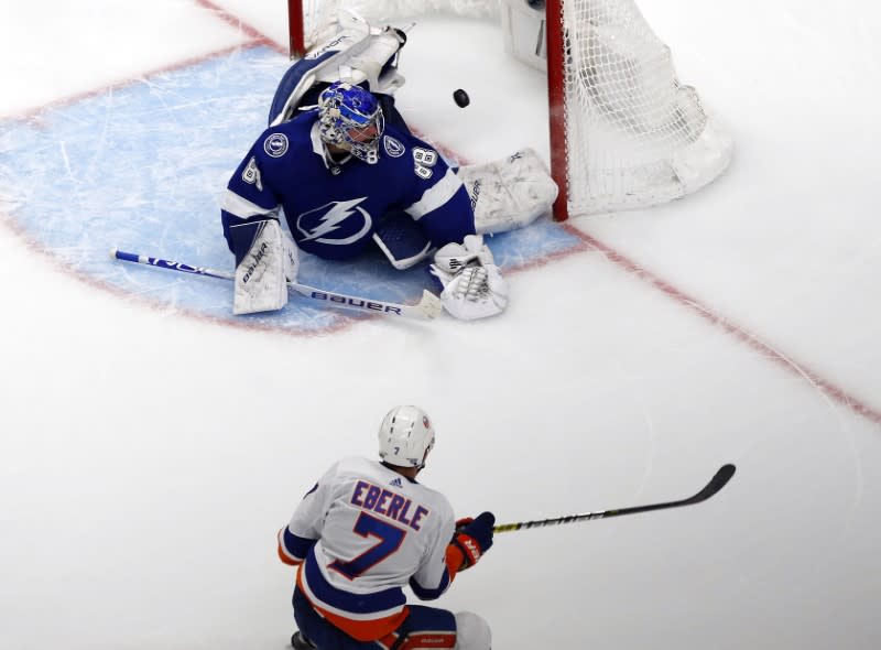 NHL: Stanley Cup Playoffs-New York Islanders at Tampa Bay Lightning