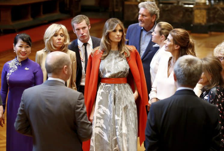 melania trump g20 cape