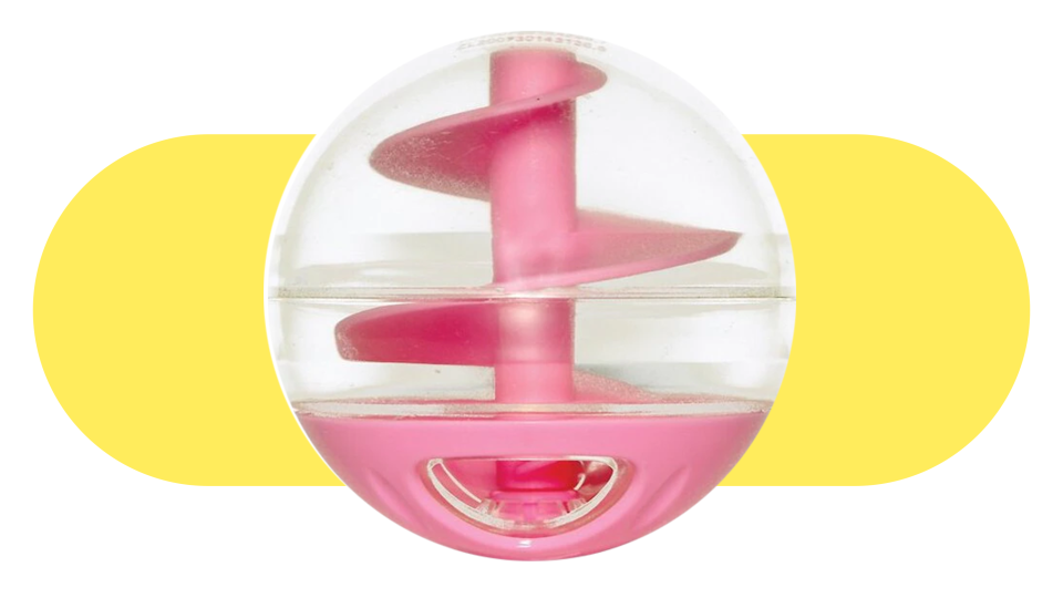 Barbiecore pet products: ball cat toy