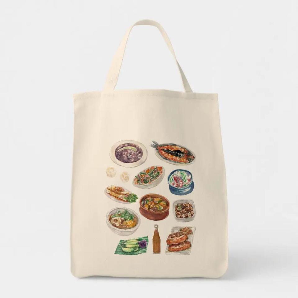 <p><a href="https://go.redirectingat.com?id=74968X1596630&url=https%3A%2F%2Fwww.zazzle.com%2Ftraditional_filipino_food_in_watercolor_pinoy_tote_bag-149711796119449145&sref=https%3A%2F%2Fwww.seventeen.com%2Ffashion%2Fceleb-fashion%2Fg44376917%2Ftomato-girl-summer-tiktok-fashion-trend%2F" rel="nofollow noopener" target="_blank" data-ylk="slk:Shop Now;elm:context_link;itc:0;sec:content-canvas" class="link ">Shop Now</a></p><p>Traditional Filipino Food Watercolor Pinoy Tote Bag</p><p>$15.43</p><p>zazzle.com</p>