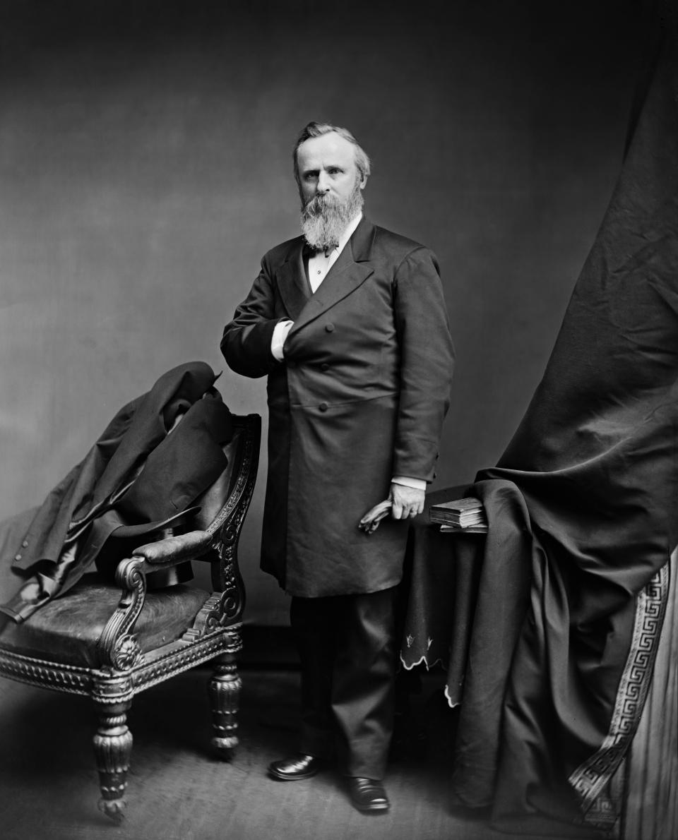 Rutherford B. Hayes. (Glasshouse Vintage/Universal History Archive/Universal Images Group via Getty Images)