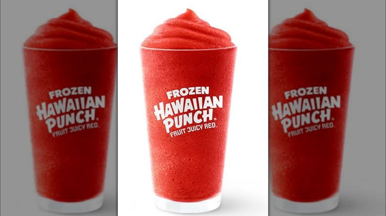 McDonald's frozen Hawaiian Punch beverage