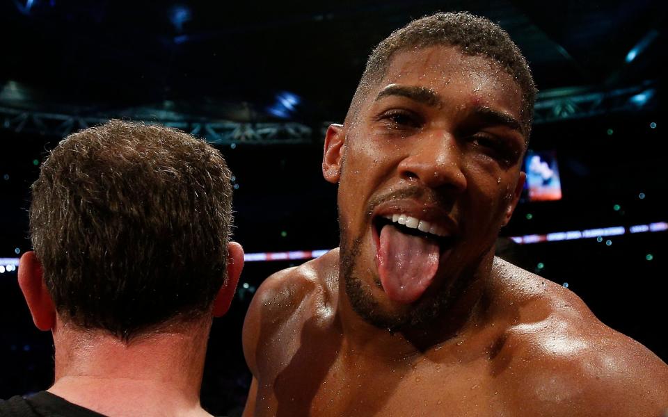 Anthony Joshua is not content with conquering the boxing world - REUTERS