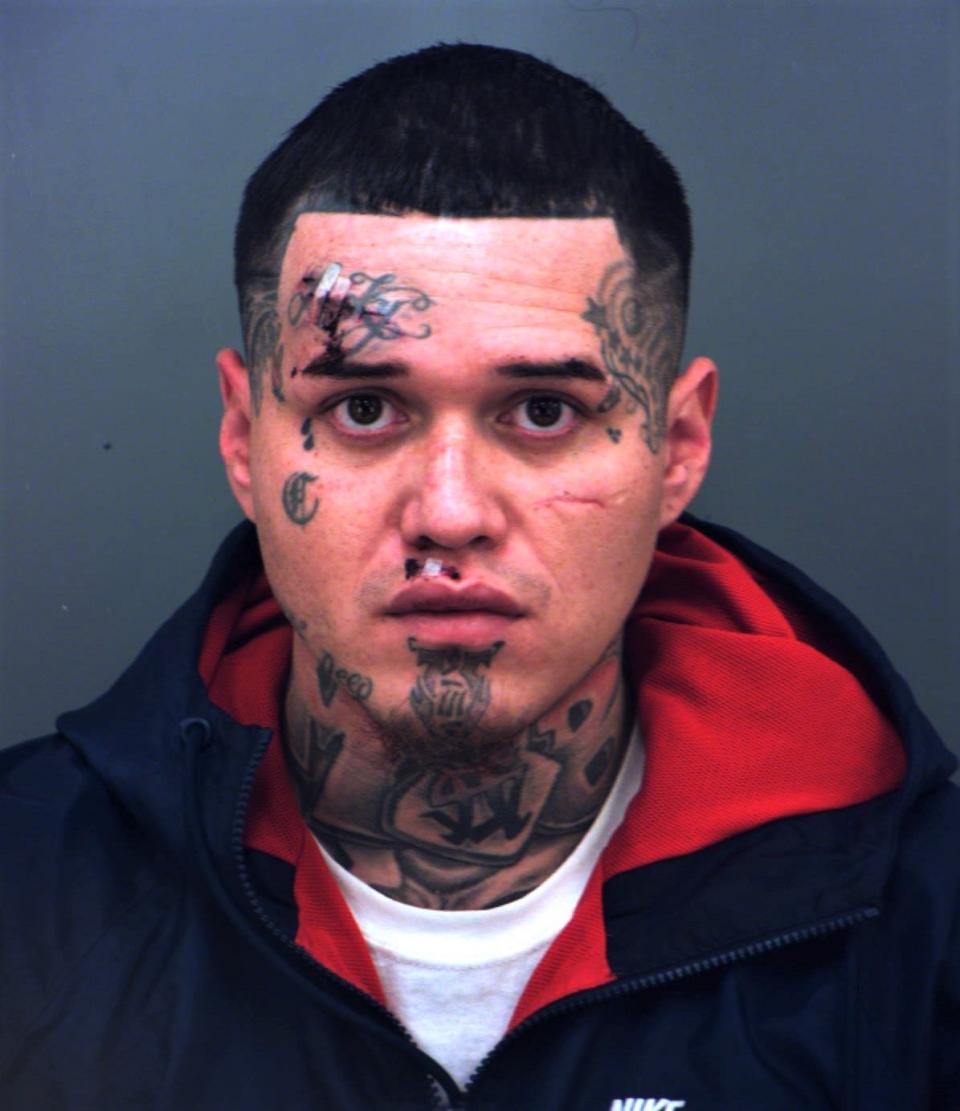 Miguel Angel Fuentes was arrested after being accused of carjacking a vehicle at gunpoint June 7 outside a McDonald's restaurant in El Paso.