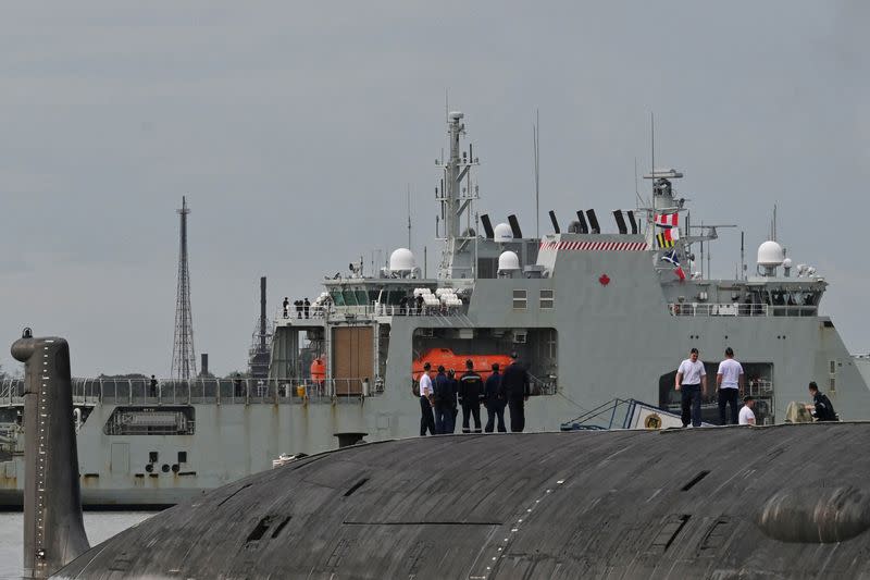 FILE PHOTO: Canadian navy patrol boat to join Russian warships in Havana harbor