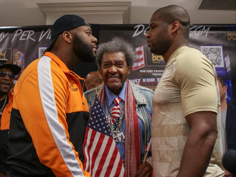 Don King will be on hand when Trevor Bryan and Daniel Dubois face off in Miami on Saturday night (BT Sport)