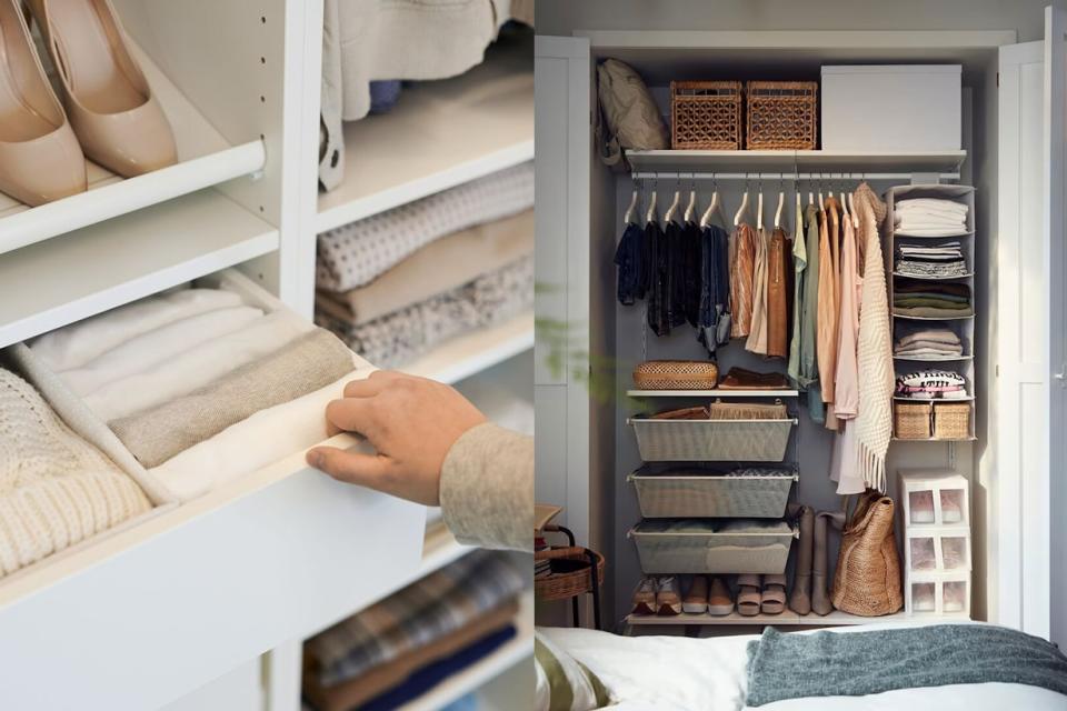 換季讓房間裡的衣服堆成山？讓 IKEA 教你 5 個衣櫃收納、整理的小技巧！