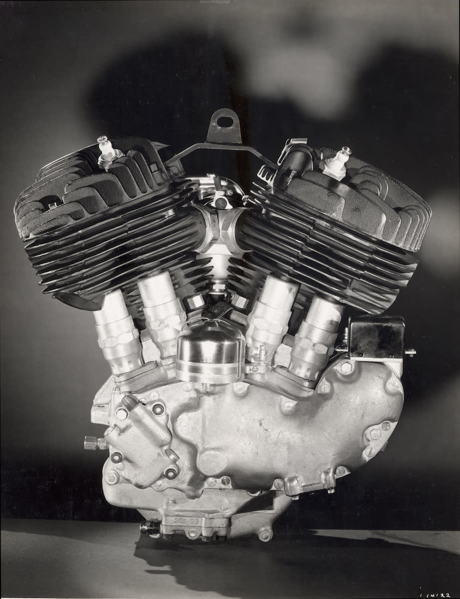 1929 Harley-Davidson Flathead engine