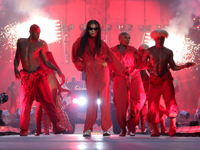 <p>Kevin Mazur/WireImage</p> Blue Ivy Carter performing onstage during the Beyonce RENAISSANCE WORLD TOUR