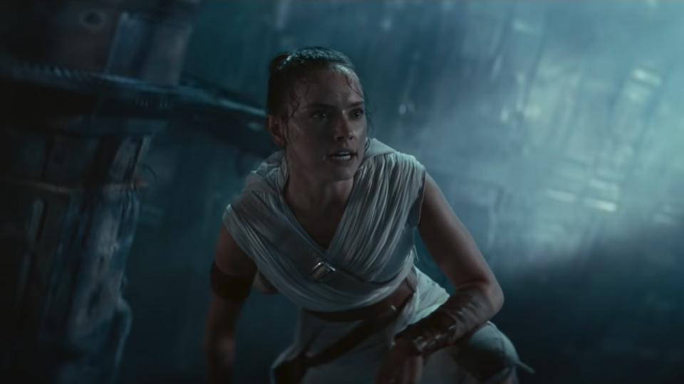 Daisy Ridley as Rey in Star Wars