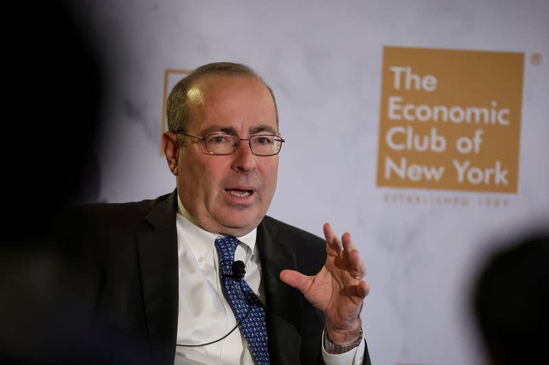 FOTO DE ARCHIVO: El presidente de la Reserva Federal de Richmond, Thomas Barkin, en Nueva York