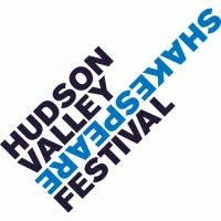 The logo of the Hudson Valley Shakespeare Festival.