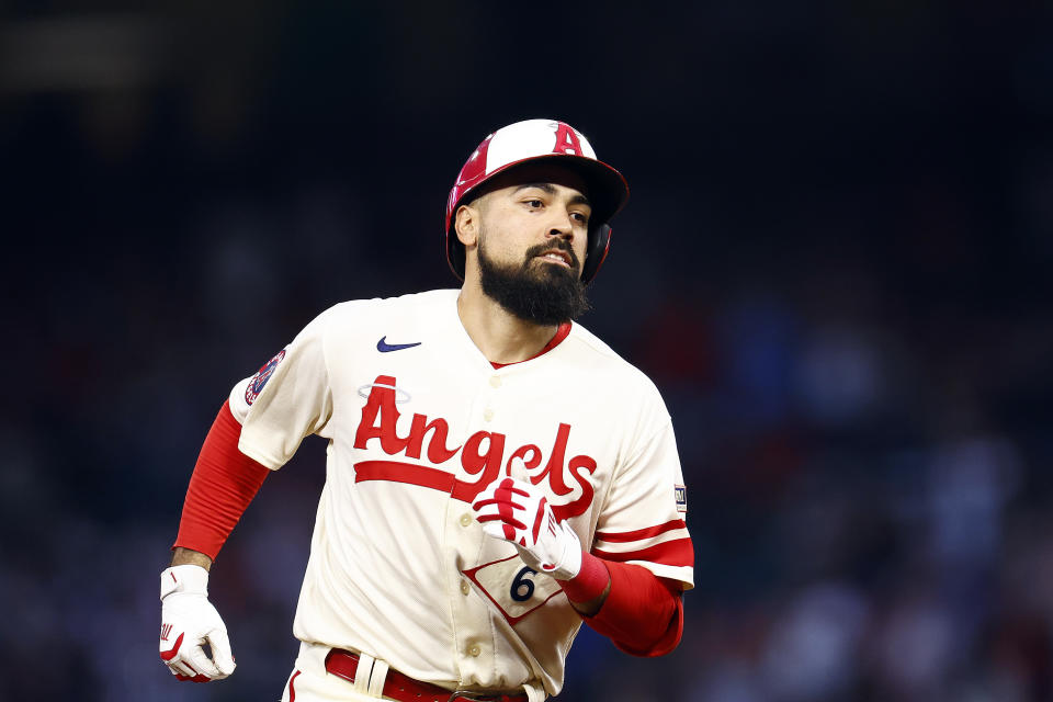 Anthony Rendon has played in just 200 of a possible 546 games with the Angels due to various injuries the past four seasons. (Ronald Martinez/Getty Images)