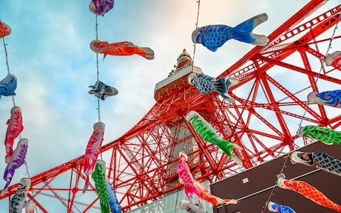 Decorations from Japan's Golden Week - Credit: Getty