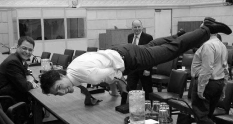 Justin Trudeau is amazing at yoga, wows the Internet