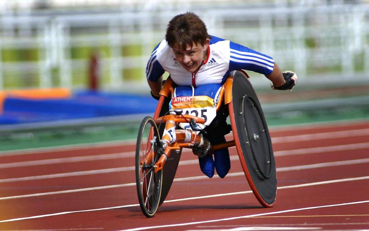 Lady Grey-Thompson won gold at the 2004 Summer Paralympics in Athens