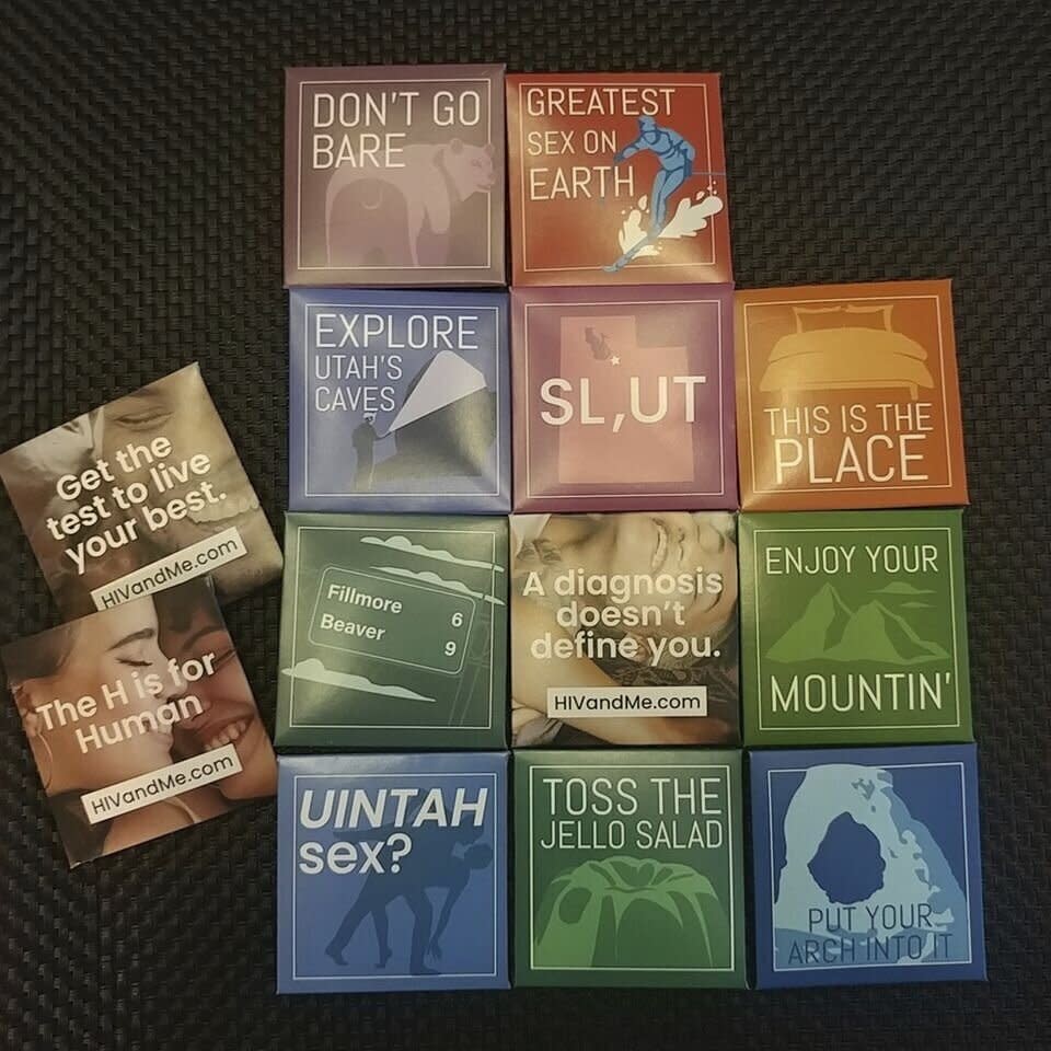 The Utah-themed condoms that almost were. (Photo: The Utah Department of Health/ASSOCIATED PRESS)