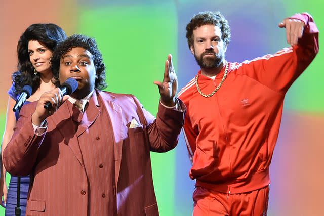 Theo Wargo/NBCU Photo Bank/NBCUniversal via Getty Images Cecily Strong, Kenan Thompson, and Jason Sudeikis on 'Saturday Night Live'