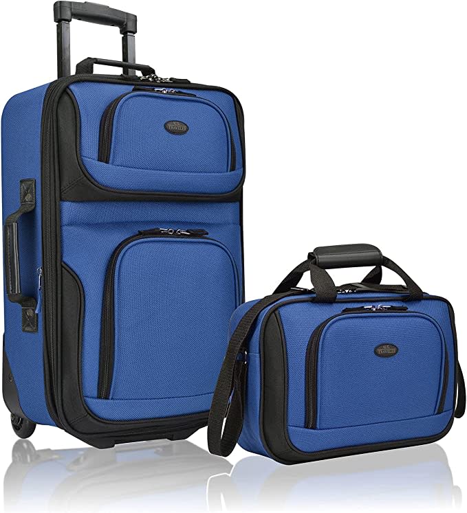 Expandable Carry-On Luggage Set (Photo via Amazon)