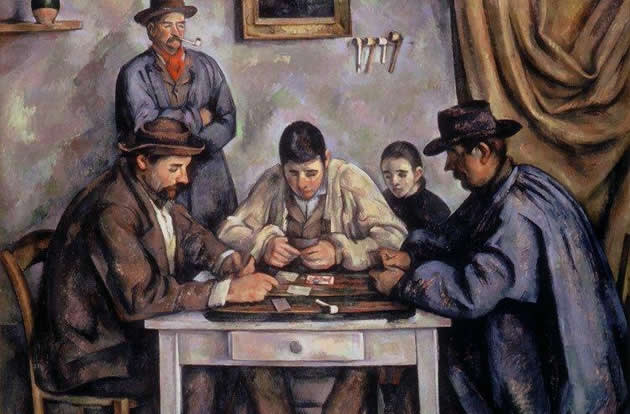 "The Card Players" by Paul Cézanne, sold for $250 million in 2011.