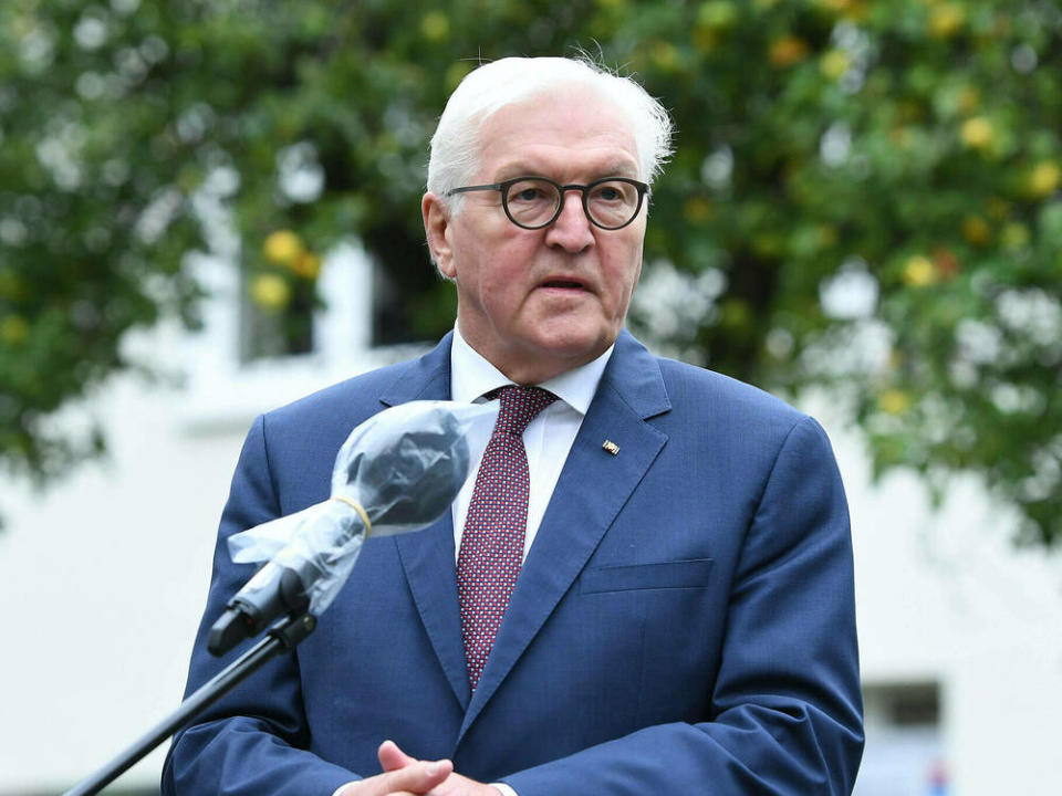 Frank-Walter Steinmeier befindet sich derzeit in Quarantäne (Bild: imago images/Revierfoto)