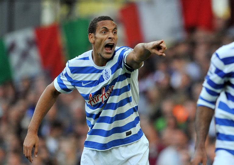 Rio Ferdinand was at Queen's Park Rangers for his last season though he only played 12 games and the club were relegated from the Premier League