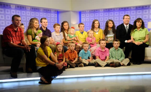 The Duggar family on NBC News' 