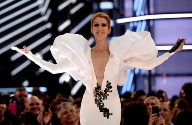 Our heart will go on for Céline Dion. She has clarified she was not involved in the image that shocked Habs fans. (Chris Pizzello/Invision/Associated Press - image credit)