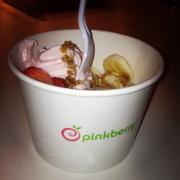 Kim Kardashian and Pink Berry