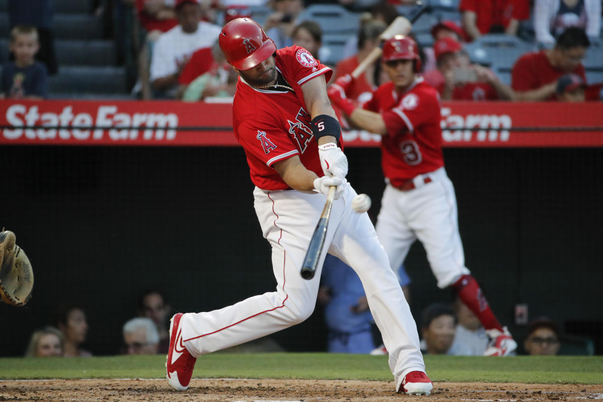 Albert Pujols passed Ken Griffey Jr. for sixth place on home run list