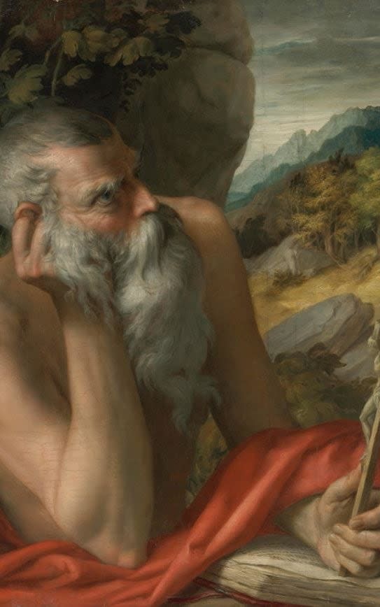 Saint Jerome painting was auctioned at Sotheby's and sold for around £700,000 - Sotheby's