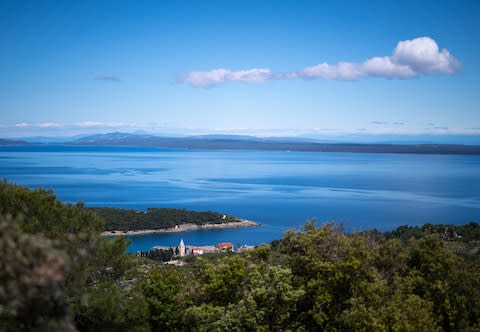 The intimate Adriatic island of Losinj is famed for its rich nature - Credit: GEOFF PUGH