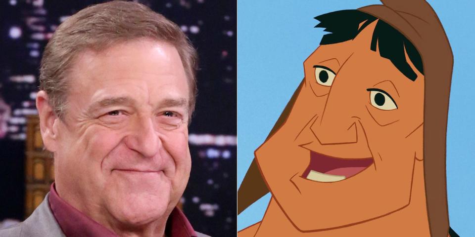 John Goodman – Pacha in <i>The Emperor’s New Groove</i>, Sully in <i>Monsters, Inc.</i>