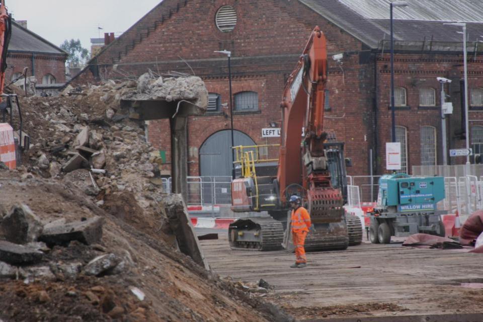 York Press: Work underway to demolish York's Queen Street Bridge on Saturday