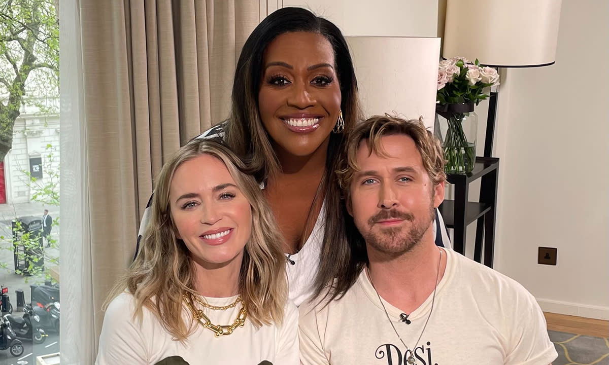 Alison Hammond has been reunited with Ryan Gosling for another madcap interview. (ITV)