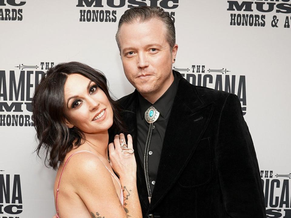 Isbell and his wife, singer-songwriter Amanda Shires (Getty for Americana Music)