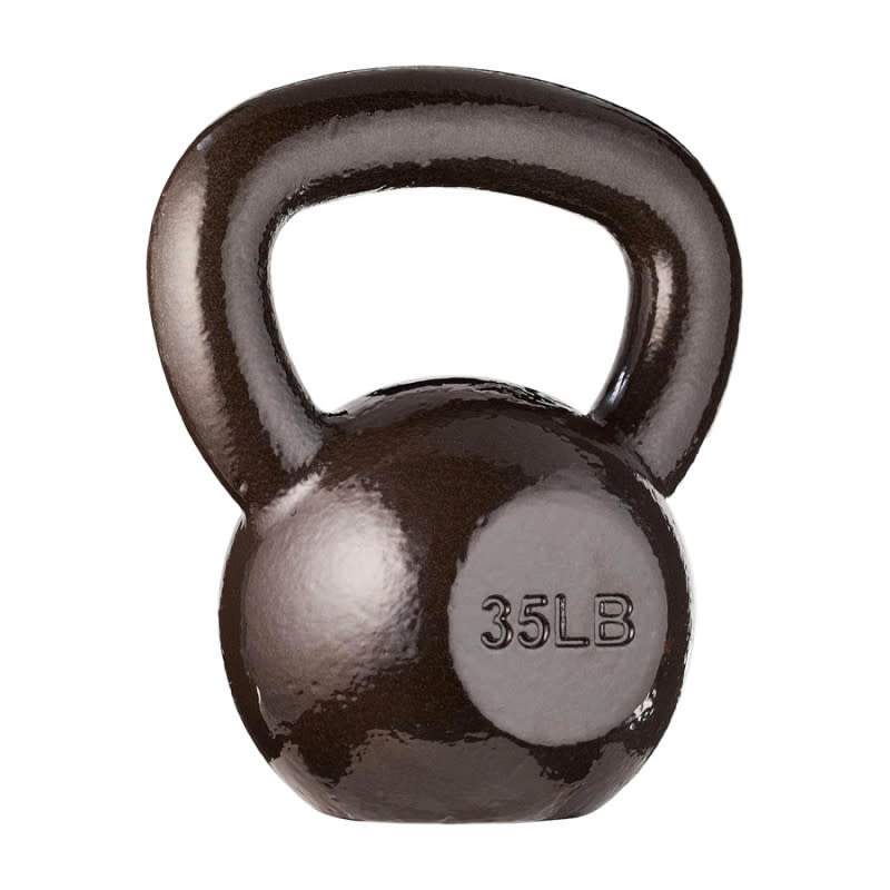 <p>Courtesy of Amazon</p><p>The best fitness gifts for men are those that the recipient will be stoked about the first time he opens it up and will use it over and over for many years. Exhibit A: <a href="https://www.mensjournal.com/health-fitness/best-kettlebell-exercises-all-time" rel="nofollow noopener" target="_blank" data-ylk="slk:The kettlebell;elm:context_link;itc:0;sec:content-canvas" class="link ">The kettlebell</a>. Anyone who loves training but gets bored of standard dumbbells and barbells will love one (or two, or a set of five). This cast iron bell from Amazon is your standard fare, and that’s the whole point. This should be your gift of choice for something that looks badass and manly in a home gym, is cost-effective, and will last an actual lifetime. Sure, you could get a kettlebell that’s colorful and rubber-coated, but cast iron looks so much cooler. We recommend the 35-pound bell for most guys.</p><p>[From $19 on Amazon; <a href="https://clicks.trx-hub.com/xid/arena_0b263_mensjournal?q=https%3A%2F%2Fwww.amazon.com%2FAmazon-Basics-Kettlebell-Enamel-35-Pound%2Fdp%2FB0731FCS7T%3Fth%3D1%26linkCode%3Dll1%26tag%3Dmj-yahoo-0001-20%26linkId%3Df25ac5fe5c30869ea38d1f5f944ff0a9%26language%3Den_US%26ref_%3Das_li_ss_tl&event_type=click&p=https%3A%2F%2Fwww.mensjournal.com%2Fhealth-fitness%2Fgifts-for-gym-lovers%3Fpartner%3Dyahoo&author=Joe%20Wuebben&item_id=ci02ccaafea000268f&page_type=Article%20Page&partner=yahoo&section=shopping&site_id=cs02b334a3f0002583" rel="nofollow noopener" target="_blank" data-ylk="slk:amazon.com;elm:context_link;itc:0;sec:content-canvas" class="link ">amazon.com</a>]</p>