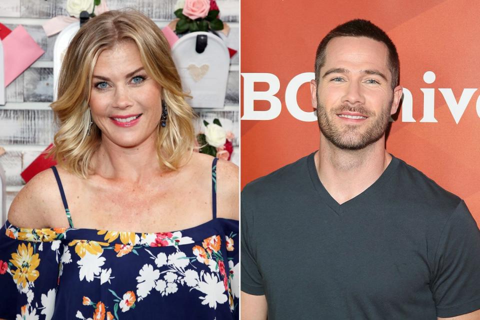 Allison Sweeney and Luke Macfarlane hallmark holiday movie lineup