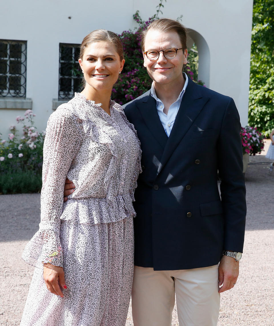 Crown Princess Victoria and Prince Daniel of Sweden shared parental leave [Photo: Getty]