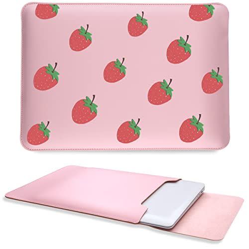 Cute Fruit Strawberry Laptop Sleeves 14 Inch