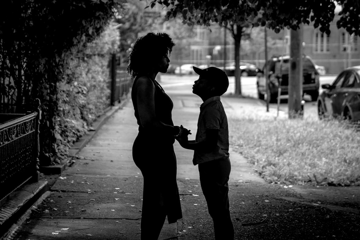 Phiwa Nkosi, a “Dreamer,” is afraid that if proposed changes go through, her son’s Medicaid could be used against her when she applies for permanent status. (Photo by David “Dee” Delgado for Yahoo News)